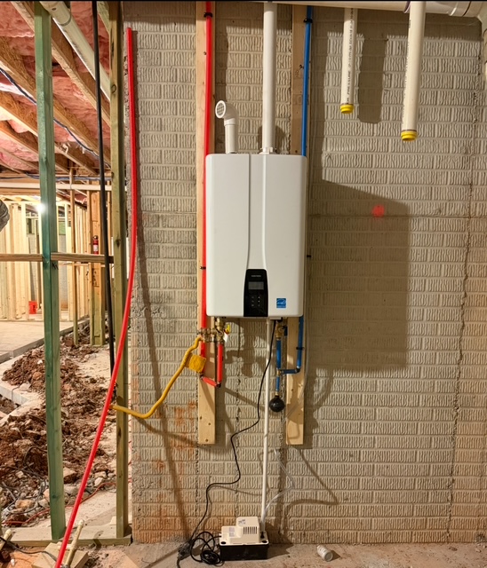 NAVIEN TANKLESS WATER HEATER INSTALLED IN DOUGLASVILLE GA